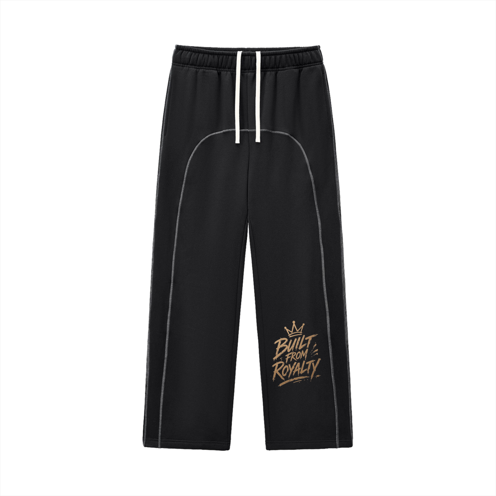 Built From Royalty Signature Contrast-Stitched Fleece Sweatpants