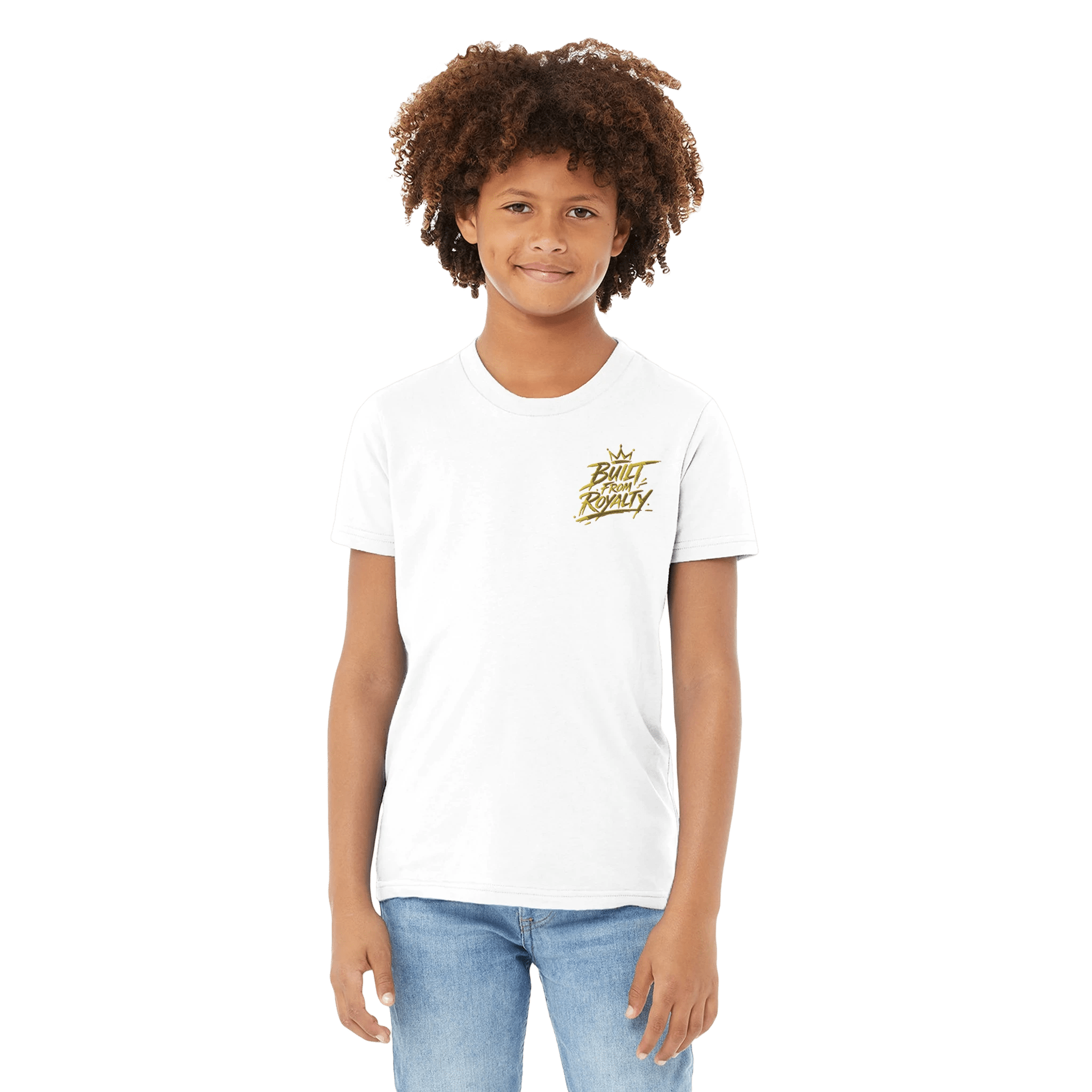 Built From Royalty Legacy Premium Kids Crewneck T-shirt - Built From Royalty