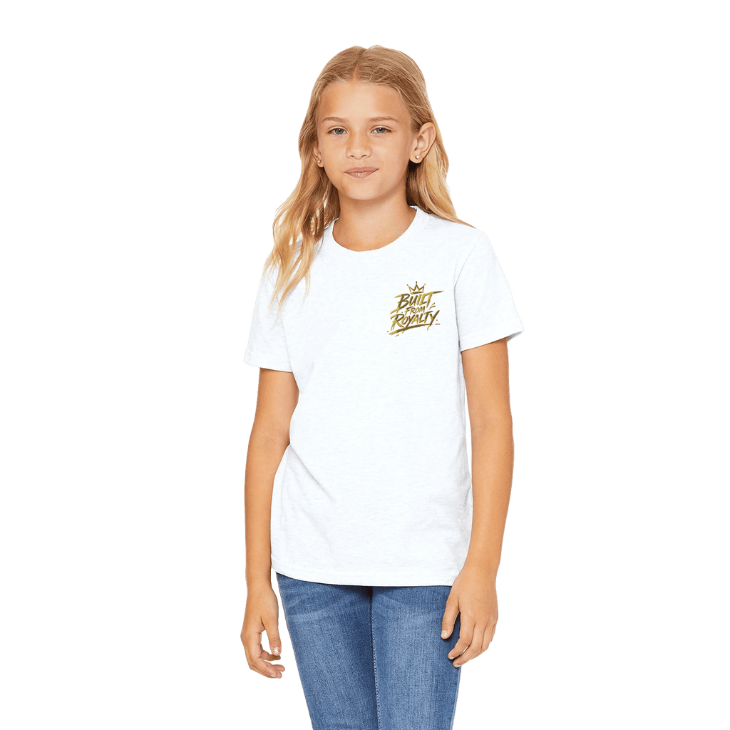 Built From Royalty Legacy Premium Kids Crewneck T-shirt - Built From Royalty