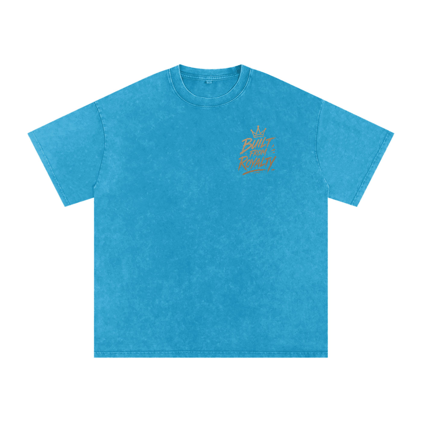 Built From Royalty Signature Washed Oversized Cotton T-Shirt - Built From Royalty