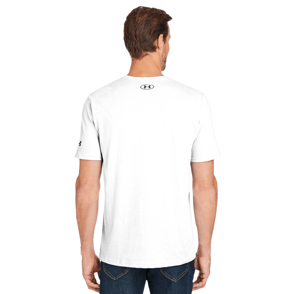 Built From Royalty x Under Armour - Legacy Athletic Crewneck T-Shirt | Under Armour 1383264 White/black - Built From Royalty