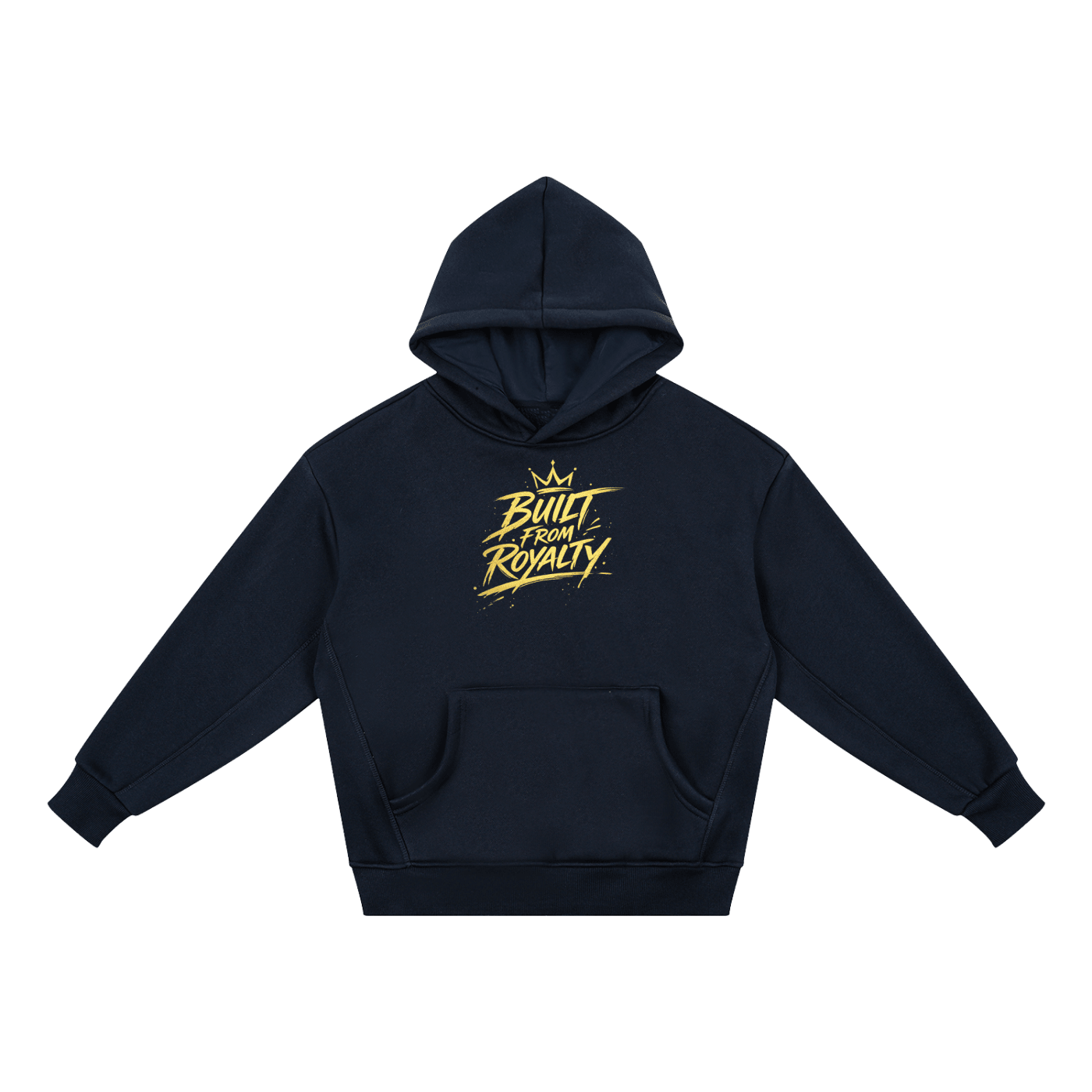 Essential Kids' Fleece Hoodie - Built From Royalty