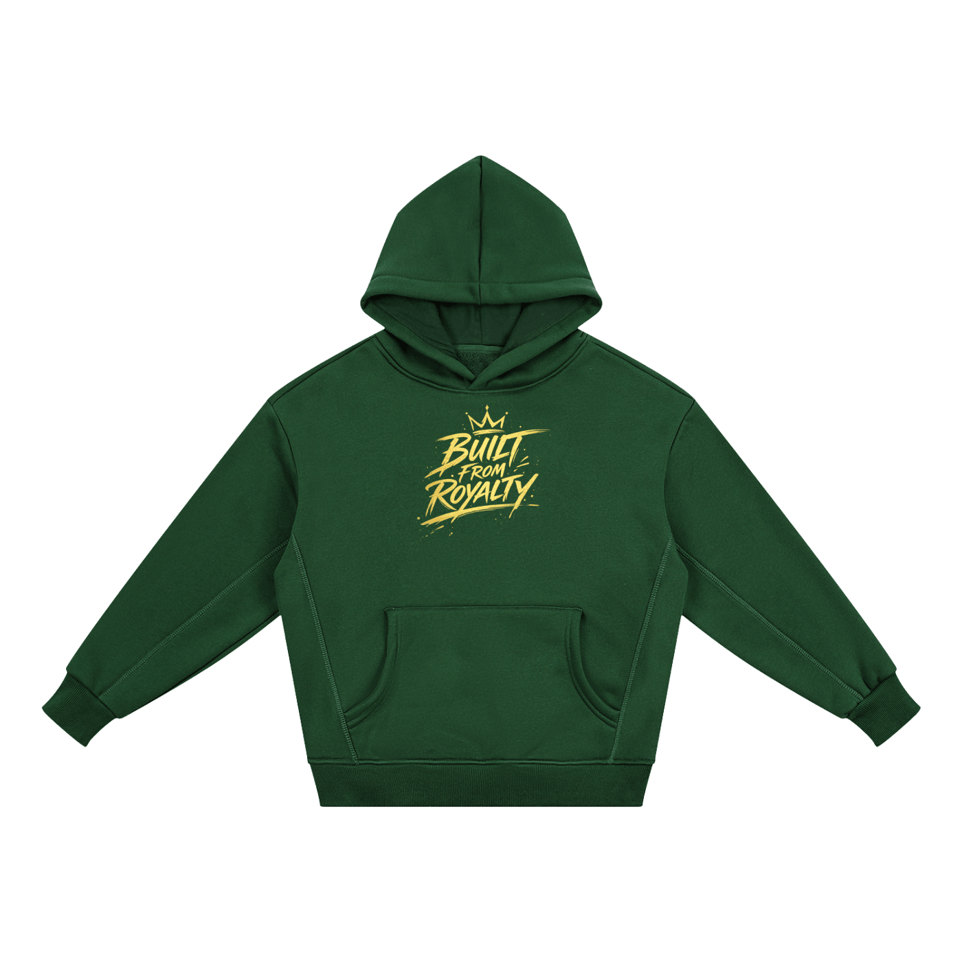 Essential Kids' Fleece Hoodie - Built From Royalty